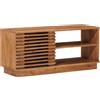 vidaXL Mobile TV con archiviazione porta Naturale 90 x 30 40 cm vidaXL