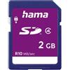 Hama SCHEDA MEMORIA SD 2 GB COLORI ASSORTITI CARD MEMORY STORAGE ARCHIVIAZIONE DATI F