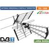 RED EAGLE ANTENNA DIGITALE TERRESTRE DVB-T DA ESTERNO DIREZIONALE A BANDA LARGA RED EAGLE