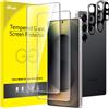 JETech Pellicola Protettiva per Samsung Galaxy S25 Ultra 5G con Protezione Lente
