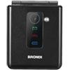 Brondi Cellulare 10281070 FLIPPER Black metal
