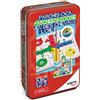 Cayro - Parcheesi E Oca - + 5 Anni - Scatola Di Metallo - Divertente Gioco Da Tavolo Per Bambini E Adulti - Tavola Di Legno, Bicchieri E Patatine - Da 2 A 4 Giocatori