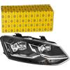HELLA 1EA 012 034-421 Ibrida-Faro principale per veicolo circolazione Dx, anteriore Dx