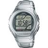 Casio Orologio Uomo CASIO WAVE CEPTOR WV-58RD-1AJF Radio Argento Nuovo con scatola ...