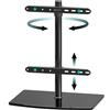 ONKRON Supporto TV da Tavolo 32-75 pollici, fino a 40 kg, VESA 100x100-400x400 m