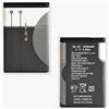Batteria BL-5C Ricambio Nokia WS-PC N72 Per Casse Bluetooth 1020mah