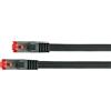Python® Series Python Series Ethernet LAN Patch Cable with RNS latch protection and Nylon Mesh