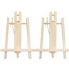 SZCXDKJ Cavalletto Pittura Legno 30 Cm (Set da 2) - Mini Cavalletto Da Tavolo R