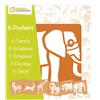 Avenue Mandarine 42442MD - Kit di 6 stencils 15,4x22,3 cm con istruzioni i