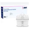 BWT cartucce filtranti - 6 pezzi SOFT FILTERED WATER EXTRA | Compatibili con bro