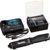 Makita Trapano avvitatore a penna senza fili nero 7,2 V 1,5 Ah 2 batterie car...
