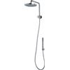 BOSSINI Kit Braccio Doccia con Soffione e Doccetta Oki Renovation Bossi Cromo