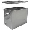 AMBRA WATER VASO DI ESPANSIONE APERTO IN ACCIAIO INOX AISI 304 CON RACCORDI - LT 30 - GFR