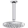 BOSSINI Soffione Doccia Lusso Mod Oki Ø 200 con Braccio Bossi Soffione Ø 200 mm