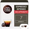 NESCAFÉ DOLCE GUSTO Espresso Intenso Decaffeinato Caffè, 3 Confezioni da 16 Capsule (48 Capsule Compatibili Nescafé Dolce Gusto)