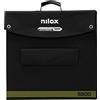 Nilox, Pannelli Solari S200, Pannello Fotovoltaico Monocristallino da 200W per Gite Fuoriporta e Uso Domestico, Ricarica di Devices a 5V, Power Station ed Elettrodomestici se Collegato con Inverter