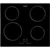 CATA IB 6304 BK Piano Vetroceramica con 4 Zone di Cottura Tipo di Induzione Rilevamento Automatico della Pentola Touch Control con Indicatore di Calore Residuo 9 Livelli di Potenza
