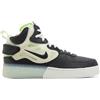 Nike DQ1872-100 Nike Air Force 1 Mid React Nero Neon Uomo Scarpe da Ginnastica...