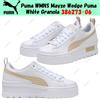 Puma WMNS Mayze Zeppa Puma Bianco Granola 386273-06 Taglia Donna