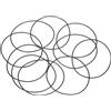 uxcell Guarnizione in gomma nitrile O-Ring (90x86x2mm) (10pz), per Buna-N NBR