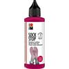 Marabu 17220106005 - Sock Stop, 90 ml, Colore Antiscivolo a Base d'Acqua (Senza Lattice), per Tessuti, Tenuta sicura su Pavimenti Lisci, Facile da Usare dalla Bottiglia