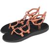 Teva W Voya Infinity Orange Black Women Casual Lifestyle Sandal 1019622-TWNY