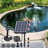 Kit pompa solare per fontana ecologica per giardini e laghetti