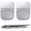 HUSHUI Supporto per Laptop per scrivania Supporto per Laptop Pieghevole Po