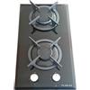 LAREL Piano cottura VETRO NERO LAREL 828GN 2 fuochi gas GPL metano ACC. ELETTRONICA