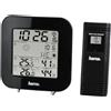 Hama EWS-200 - Stazione meteorologica con batteria, colore: Nero