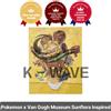Pokémon Center Pokemon Center x Van Gogh Museum Sunflora ispirato ai girasoli arte da parete...