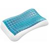Technogel - Cuscino cervicale Pixel Anatomic Curve Gel, Bianco, 66 cm x 40 cm