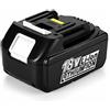 Energup 18V 5000mAh Batteria di ricambio per Makita Batteria 18V BL1850 BL1860 B