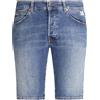 Roy Roger's - Bermuda denim medio 5 tasche slim fit per uomo