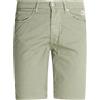 Roy Roger's - Bermuda verde 529 Gabardina cinque tasche slim fit per uomo