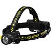 Ledlenser H7R Work Robust Torcia Frontale LED, Ricaricabile con Batteria al Litio, Impermeabile IP67, 1000 Lumen, High CRI, dimmerabile, Portata Luminosa di 250m, Cavo di ricaricamagnetico USB