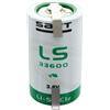 SAFT LS33600 3.6 V LITIO CON LAMELLE 17Ah TORCIA D Li-SoCI2 LITIO ER34615 S PILA
