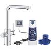 GROHE Rubinetto Miscelatore Monocomando 2 in 1 per Lavello Blue Pure Minta ? GRO