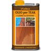 Veleca OLIO per TEAK Trasparente ml 500 OLIO PER LEGNO ESOTICO