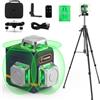 CIGMAN Livella Laser con Treppiede CIGMAN Livello Laser Autolivellante 3x360° Gamma di