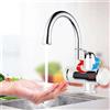 Rubinetto Cucina Elettrico Istantaneo 3000W Girevole 360 Riscaldatore