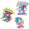 Grupo Erik Toppe Termoadesive Sonic - Set 3 Toppe Adesive per Personalizzare Tessuti | Patch Ricamate per Zaini, Giacche e Borse (10 x 11 cm), Sonic Gadget