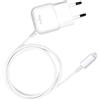 Puro MTCAPLT1WHI Mini Carica Batterie da Viaggio per Dispositivi Apple con Connettore Lightning Bianco