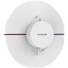hansgrohe ShowerSelect Comfort S - Miscelatore termostatico incasso, Rubinetto termostatico, Termostato rotondo, per la valvola ShowerSelect Comfort, bianco opaco