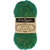 Scheepjes River Washed 50g - 955 Po, Verde e Giallo