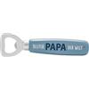 GRUSS & CO Apribottiglie Bester Papa der Welt in legno e acciaio, 14,6 cm x 3,8 cm x 2 cm, regalo per papà, festa del papà, compleanno