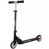 STIGA STR Kick Scooter Track 120-S, sistema di stabilità, monopattino per adulti e bambini dai 5 anni, scooter da città fino a 100 kg, altezza pieghevole e regolabile con ruote da 120 mm, nero