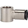 RIEGLER L-Ringstück, per vite cava G 1/8, per tubo esterno Ø 8 mm, pressione di lavoro max. 16 bar, velocità di funzionamento. -20 °C a 70 °C, MS vern.