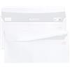Clairefontaine 5995C - Scatola da 500 Buste Bianche DL- 110x220mm - Apertura facile - Autoadesive - 80g/m²