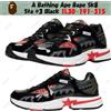 Una scimmia da bagno A Bathing Ape Shark Sta Bape X Assc Black 1K73-191-908 taglia uomo